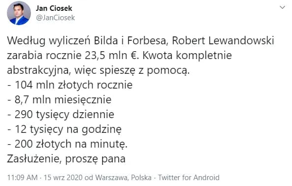 Zarobki Lewandowskiego dziennie: Ile naprawdę zarabia? Zarobki Lewandowskiego dziennie: Ile naprawdę zarabia?